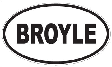 BROYLE - Oval Magnet