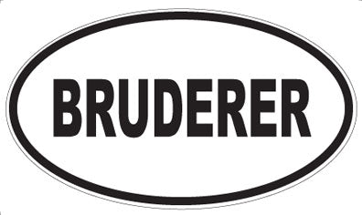 BRUDERER - Oval Magnet