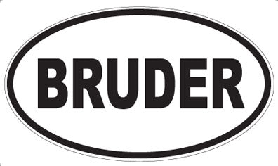 BRUDER - Oval Magnet