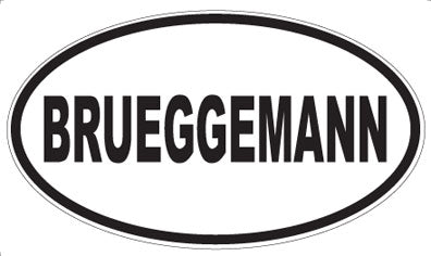BRUEGGEMANN - Oval Magnet