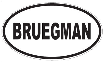 BRUEGMAN - Oval Magnet