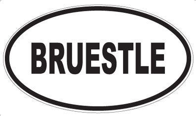 BRUESTLE - Oval Magnet