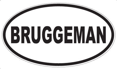 BRUGGEMAN - Oval Magnet