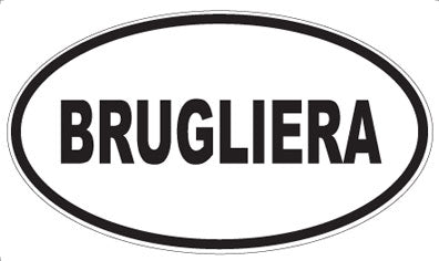 BRUGLIERA - Oval Magnet