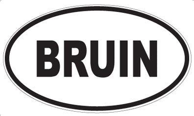 BRUIN - Oval Magnet