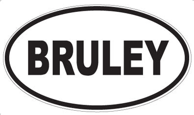 BRULEY - Oval Magnet