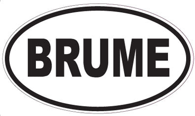 BRUME - Oval Magnet