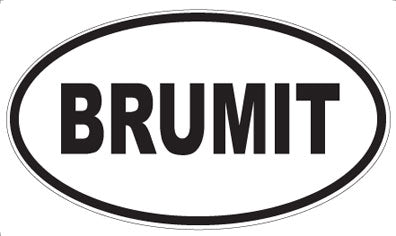 BRUMIT - Oval Magnet
