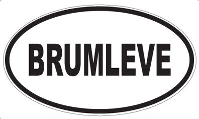 BRUMLEVE - Oval Magnet