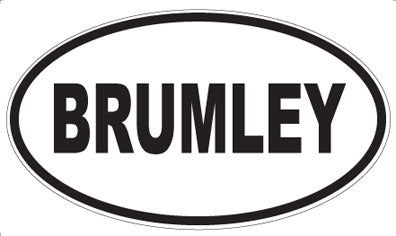 BRUMLEY - Oval Magnet