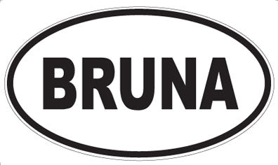 BRUNA - Oval Magnet