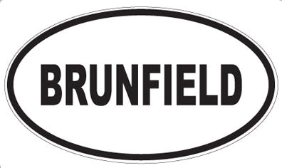 BRUNFIELD - Oval Magnet