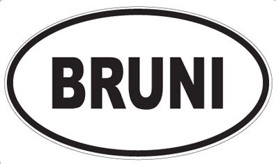 BRUNI - Oval Magnet