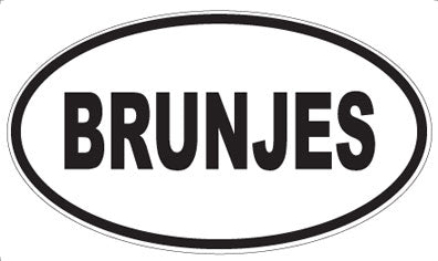 BRUNJES - Oval Magnet
