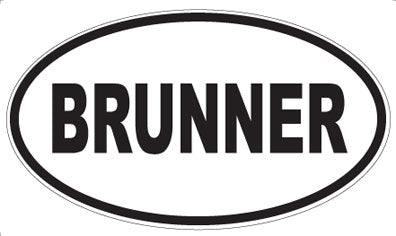 BRUNNER - Oval Magnet