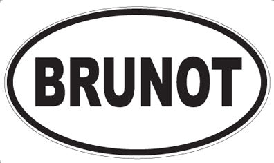 BRUNOT - Oval Magnet