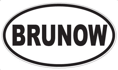 BRUNOW - Oval Magnet