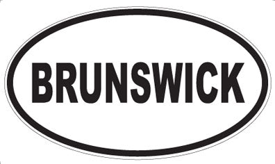 BRUNSWICK - Oval Magnet