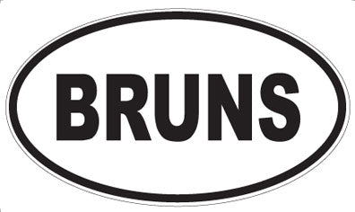 BRUNS - Oval Magnet