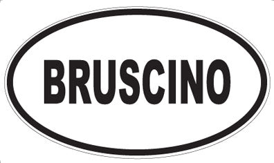 BRUSCINO - Oval Magnet