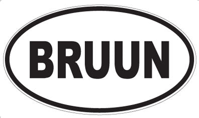 BRUUN - Oval Magnet