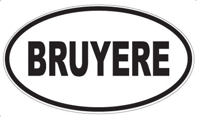 BRUYERE - Oval Magnet