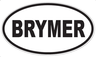 BRYMER - Oval Magnet