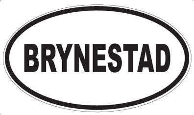 BRYNESTAD - Oval Magnet