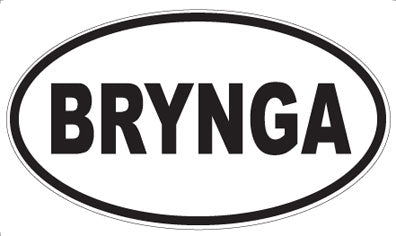 BRYNGA - Oval Magnet