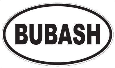 BUBASH - Oval Magnet