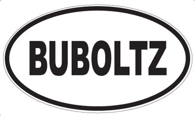 BUBOLTZ - Oval Magnet