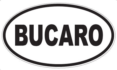 BUCARO - Oval Magnet