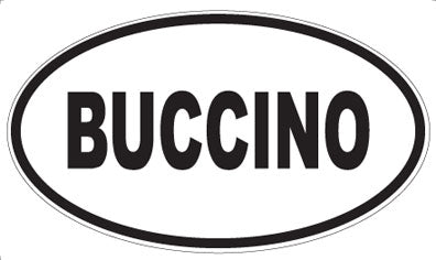 BUCCINO - Oval Magnet