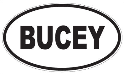 BUCEY - Oval Magnet