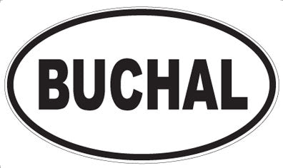 BUCHAL - Oval Magnet