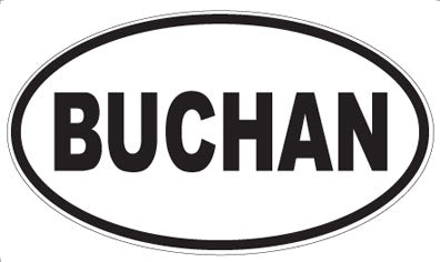 BUCHAN - Oval Magnet