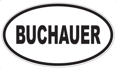 BUCHAUER - Oval Magnet