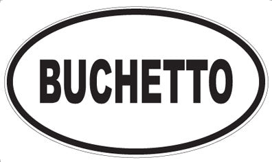 BUCHETTO - Oval Magnet