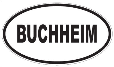 BUCHHEIM - Oval Magnet
