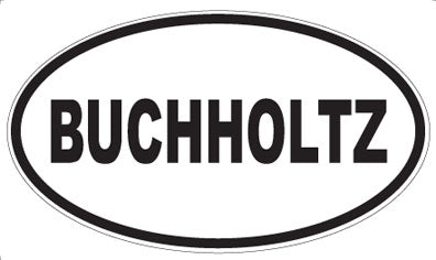 BUCHHOLTZ - Oval Magnet