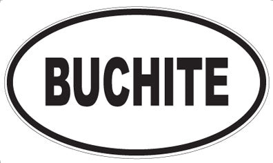 BUCHITE - Oval Magnet