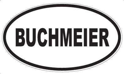 BUCHMEIER - Oval Magnet