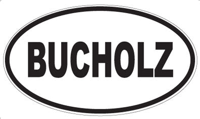 BUCHOLZ - Oval Magnet