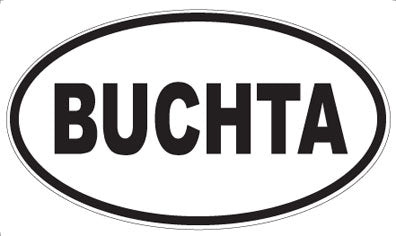 BUCHTA - Oval Magnet