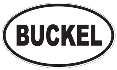 BUCKEL - Oval Magnet