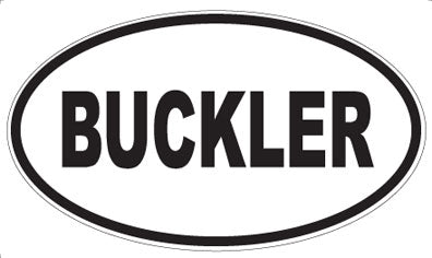 BUCKLER - Oval Magnet