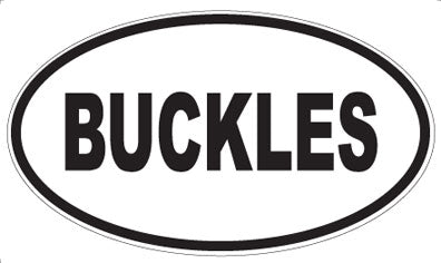 BUCKLES - Oval Magnet