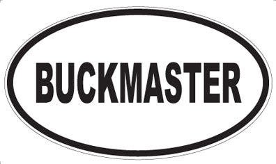 BUCKMASTER - Oval Magnet