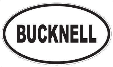 BUCKNELL - Oval Magnet