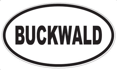 BUCKWALD - Oval Magnet